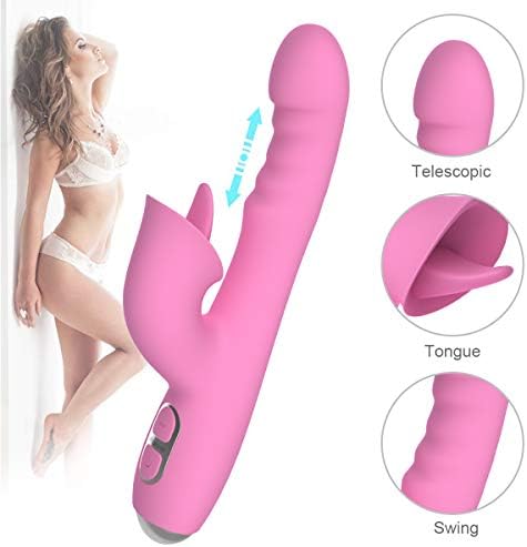 nalonemass Adullt Toys for Women Bullet,Clitoris Amal Vibrantor Toy with USB Rechargeable Design for Couple Play,Wireless Remotec six Toys for Couples kit Beginners T-Shirt Pink