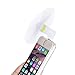 HAWEEL 8 Pin Lighting USB Fan, 3.5 inch Fashion Portable Mini USB Phone Fan with Two Leaves for iPhone 7/7 Plus, iPhone 6/6 Plus, iPhone 5 / 5S and iPad 8 Pin Series.