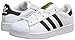 adidas Originals Superstar C Basketball Shoe (Little Kid),White/Black/White,2.5 M US Little Kid