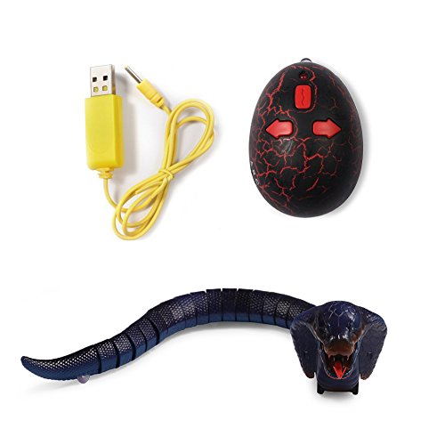 Greatstar Remote Control Snake Toy for Kids 17.5 Inch Rechargeable