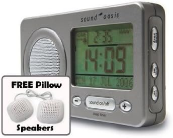 Amazon Com Sound Oasis Travel Therapy White Noise Machine Alarm
