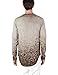 Men's Long Sleeve Camouflage Longline Round Bottom Oil Wash T-shirts