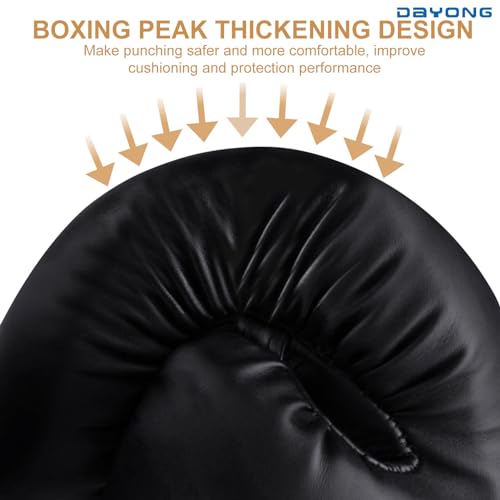 DAYONG Kids Boxing Gloves, PU Boxing Training Gloves, 3-9 Years Boys and Girls Punching Gloves for Kickboxing Sanda Training