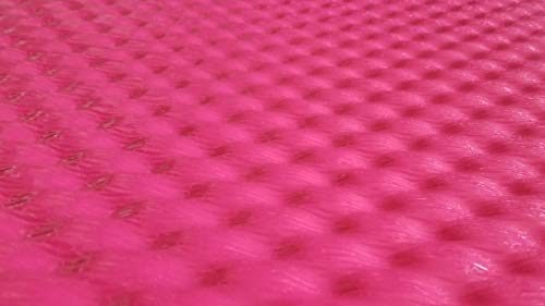 VOS Dimpled Swimming Pool Lounger for Adults and Kids | Ultra Buoyant Water Floats For Pools, Beaches, Lakes, Water Parks, 72" x 26" x 1.5", Fandango Pink - Thumbnail 2