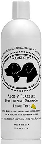 BarkLogic Natural Deodorizing Dog Shampoo, 16 oz Lemon Tree