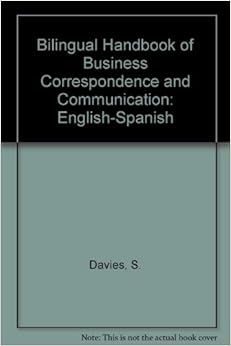 Bilingual Handbook Of Business Correspondence And