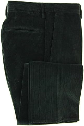 Incotex Green Solid Pants - Slim