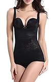 AbrodaAmadamere Women's Bodysuit Body Briefer Slimmer Seamless Underbust Shapewear