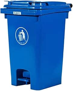 GFF Bote de Basura Tipo Pedal, Material Grueso de Varios Colores Bote