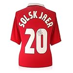 Ole Gunnar Solskjaer Signed 1999 Manchester United Champions League Soccer Jersey