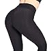 Kamots Beauty Butt Lifting Leggings High Waisted Women Cellulite Stretchy Workout Yoga Pants Black