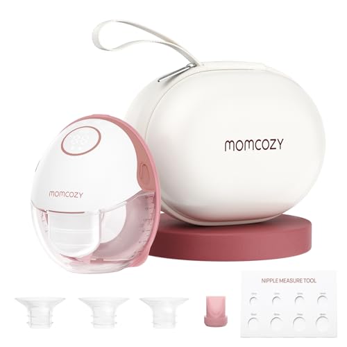 Momcozy Wearable Breast Pump M6 Cozy Red