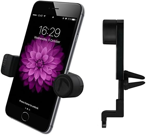 EnviCAR Universal Luxury Air Vent Car Mount for iPhone 7, 7 Plus, 6, 6S, Se, 6 Plus, 6S Plus, iPhone 5, 5S, Galaxy S5, S6, S7, S7 Edge and other Smartphones