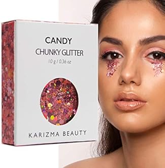 Self Love Chunky Glitter ✮ Karizma Beauty ✮ Festival Glitter Cosmetic Face Body Makeup