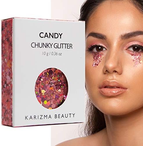 Self Love Chunky Glitter ✮ Karizma Beauty ✮ Festival Glitter Cosmetic Face Body Makeup