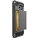 Note 5 Case, TekSonic Samsung Galaxy Note 5 Case (Gunmetal) [Card Slide Slot][Drop Protection][Heavy Duty][Wallet] Full Cover Protection Tough Case for Samsung Galaxy Note 5 (Gunmetal)