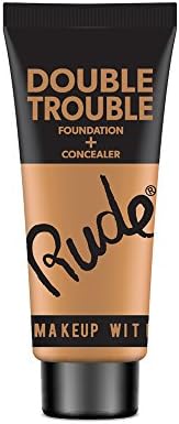 rude cosmetics double trouble foundation