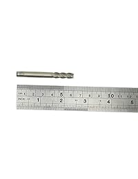 in tool home 1 4" X 1 4" HSS 4 flauta recta End Mills cortador Broca (2 unidades)