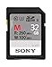 Sony Memory Card 32GB, Uhs-II SD, CL10, U3, Max R260MB/S, W100MB/S (SF-M32/T)