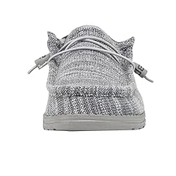 Hey Dude Men's Wally Stretch Platinum Mix Size 15