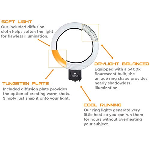 Diva Ring Light Super Nova 18" Ring Light with Diva Ring Light Video
