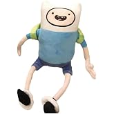 Plush Doll 12 Inch, Soft Stuffed Anime Figure Collectible for Teens &amp; Adults, Adventure Character Inspired Plushie for Display（Finn）