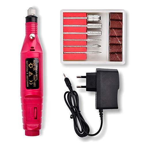 Faxiang Electric Nail Drill Machine 6 in 1 Professional Nail Kit Mini Portable Pen Type Electric Grinding Machine