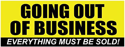 Bannerbuzz Going Out Of Business Everything Must Be Sold Vinyl Pvc