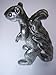 Squirrel Poker Figurine Protect Your Nuts (Antique Silver)