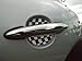 Cupeez for Cars Mini Cooper Checkered Flag Car Door Handle Scratch Guards Protectors Qty 2 Fit All