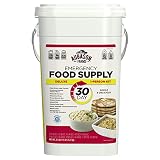 Augason Farms 5-20091 Deluxe Emergency 30-Day Food Supply (1 Person), 200 Servings, 36,600 Calories, Net Weight 20 lbs. 7 oz.