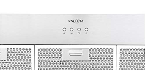 Ancona Inserta Plus Built-In Range Hood, 36-Inch, Stainless Steel - AN-1364