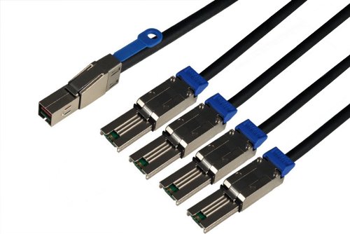 Data Storage Cables, p/n C5556X4-5M: HD Mini SAS - Mini SAS x 4, 5M [Electronics]