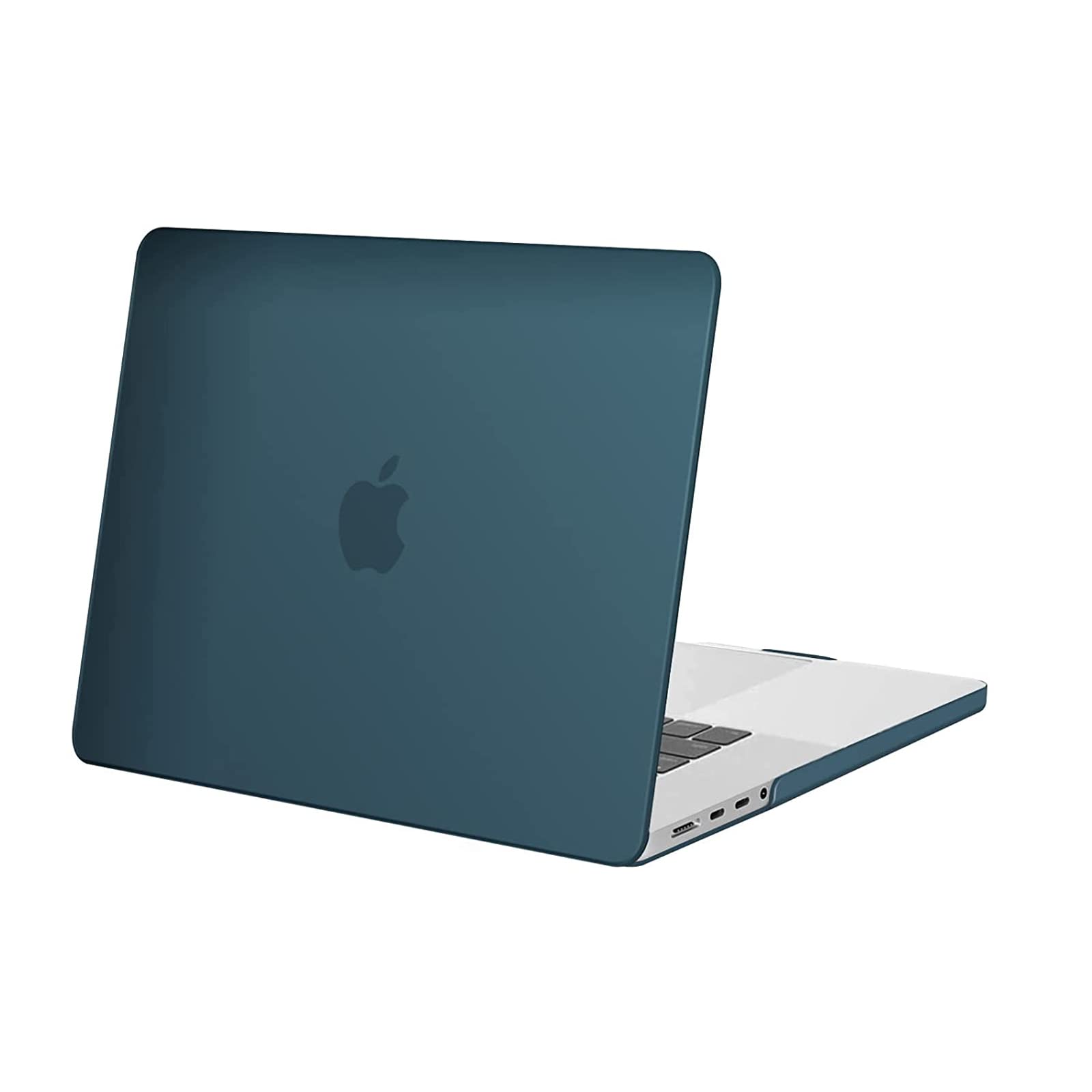 MOSISO Compatible with MacBook Pro 16 inch Case 2026 2025-2021 M5 M4 M3 M2 M1 A3429 A3428 A3403 A3186 A2991 A2780 A2485 Pro Max Retina Touch ID, Protective Plastic Hard Case Shell Cover, Deep Teal