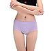 Buankoxy Women's 8 Pack Mid-Rise Stretch Cotton Panties, Assorted Colors(8 Assorted Colors,8)