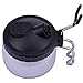 Naturebelle Airbrush Cleaning Pot, Clean Paint Jar with Air Brush Holder + Nozzle Cleaning Brush Set