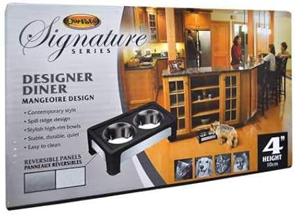Pet Supplies Ourpets Signature Series Elevated Dog Feeder 4