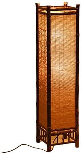 Ztmn Iluminacion Para El Hogar Lampara De Pie De Bambu Artesanal Vintage Lamparas De Bambu De Estilo Japones Lampara De Pie De Noche Lamparas Modernas Color 170 Cm Amazon Es Hogar