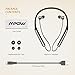 Mpow A1 Neckband Bluetooth Headphones Magnetic Wireless Headset, Hi-Fi Dual Acoustic Chamber Wireless Earbuds, 5-Min Quick Charge, In-Ear V4.1 Bluetooth Earphones with Mic, Remote