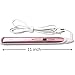 VAV Professional Hair Straightener 1in 3D Floating Plate Ceramic Flat Iron 284℉-446℉ Auto Shut-Off US Plug Rose Gold