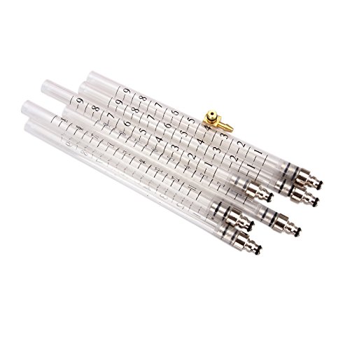 Diesel Injector Flow Test Tool Kit 24 pcs Common Rail Adaptor Fuel Tester Set From Dromedary - Thumbnail 5
