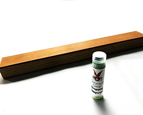 Strop Block Design You Own Horse Buffalo Bridle Cowhide Sharpening Honing Knives Plus Tools - Thumbnail 3