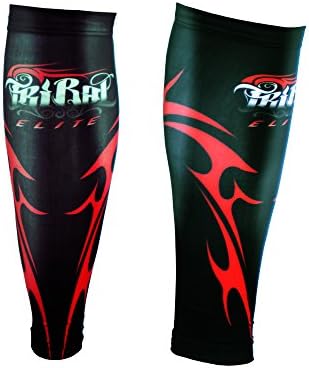 Compression Leg Calf Sleeve Sock for Men/Women - Reduce Muscle Fatigue and Shin Splints During Athletic Sports, Basketball, Yoga, Pilates, Running, Flying - Ankle Support-Tribal Fashionable Design.