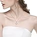 YFN Clover Leaf Pendant 925 Sterling Silver Good Luck Irish Celtic Knot Women Necklace 18