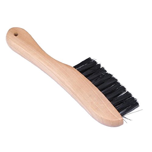 Flymall 9 Inch Wooden Billiards Brush and Rail Brush Set - Thumbnail 2