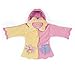 Kidorable Girls' Little Lotus Flowers All Weather Waterproof Coat, Yellow, 5/6