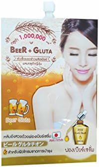 5 packets of Fuji Fongbeer Serum, Beer + Gluta. (10 g/ packet)