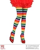 WidmannWidmann - Strumpfhose, Regenbogen, 75 DEN, Karneval, Mottoparty