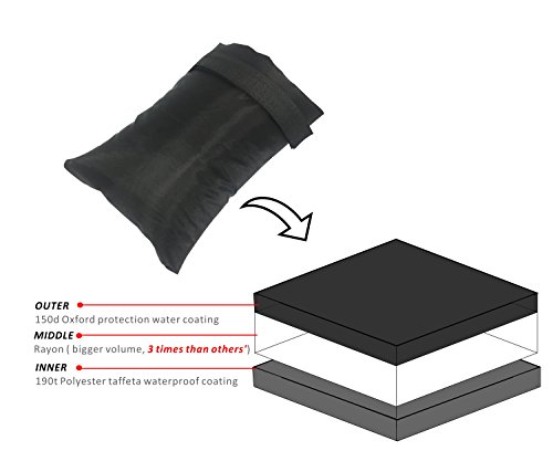 Outdoor Winter Faucet Cover Freeze Protection Socks With Upgraded Materials Set of 2(Black)