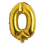 16" inch Single Gold Alphabet Letter number